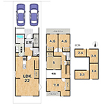 新築一戸建　北区紫竹上緑町