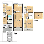 新築一戸建　北区紫竹東高縄町