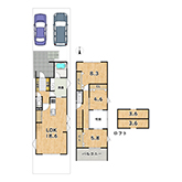新築一戸建　北区西賀茂榿ノ木町1号地　京都市北区不動産