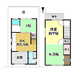 中古一戸建　北区紫竹高縄町