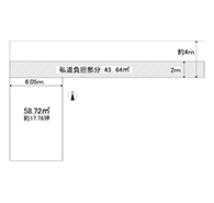 北区(建築条件無土地)北区紫野南舟岡町3号地
