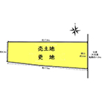 建築条件無土地　北区紫竹西桃ノ本町