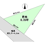 建築条件無土地　左京区上高野木ノ下町